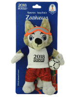 Брелок FIFA 2018 Волк Забивака (мягкий) 16 см